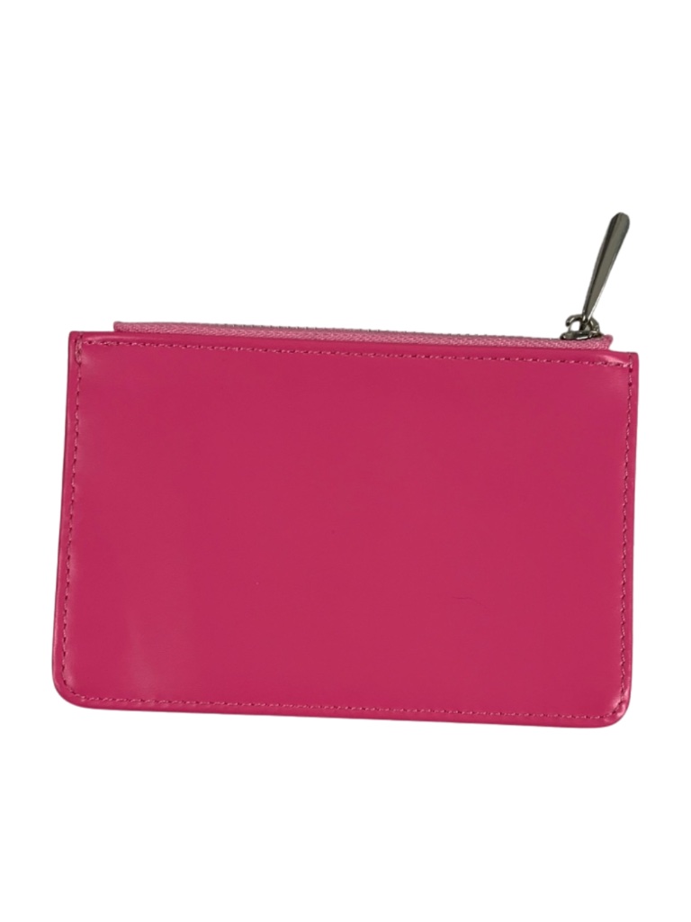 Barbie X Miniso Hot Pink Zippered Card Coin Wallet Faux Leather — image 2 of 5